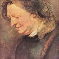 Portrait of an old woman